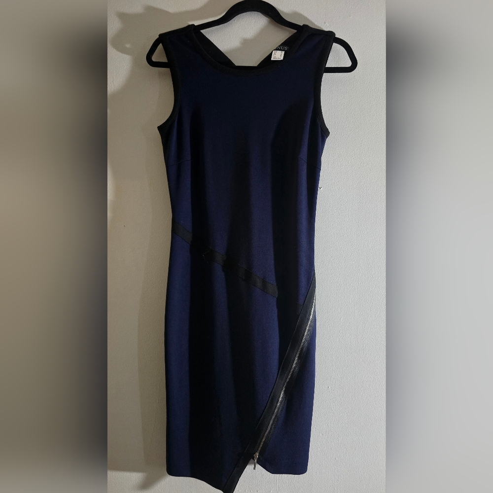 VENUS Midnight Blue Midi Dress